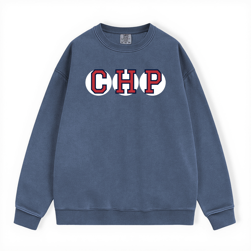 CHP  RETIRED SOX LETTER CREWNECK