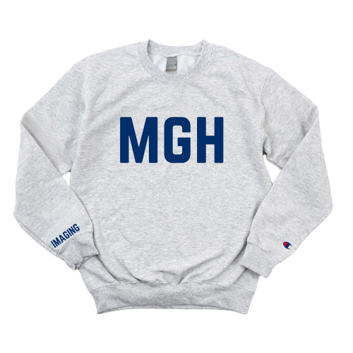 NAVY MGH IMAGING CHAMPION CREWNECK