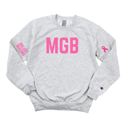 MGB BREAST IMAGING CHAMPION CREWNECK