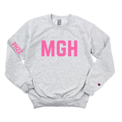 PINK MGH PH22 CHAMPION CREWNECK