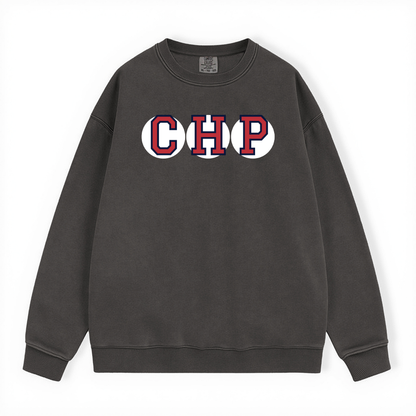 CHP  RETIRED SOX LETTER CREWNECK