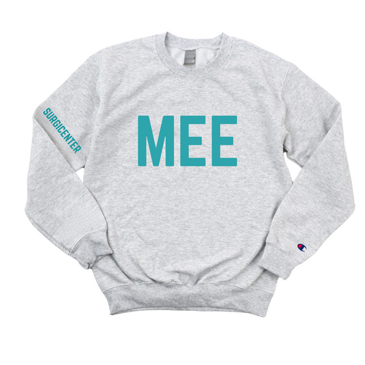 TEAL MEE SURGICENTER CHAMPION CREWNECK