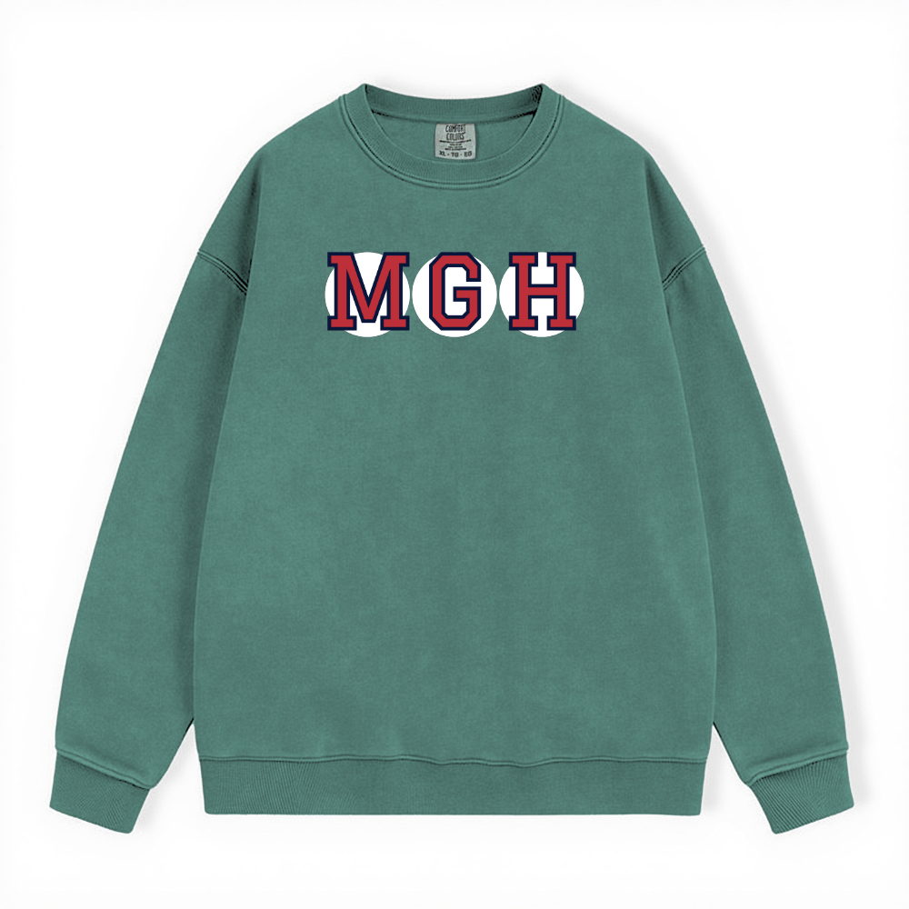 MGH RETIRED SOX LETTER CREWNECK