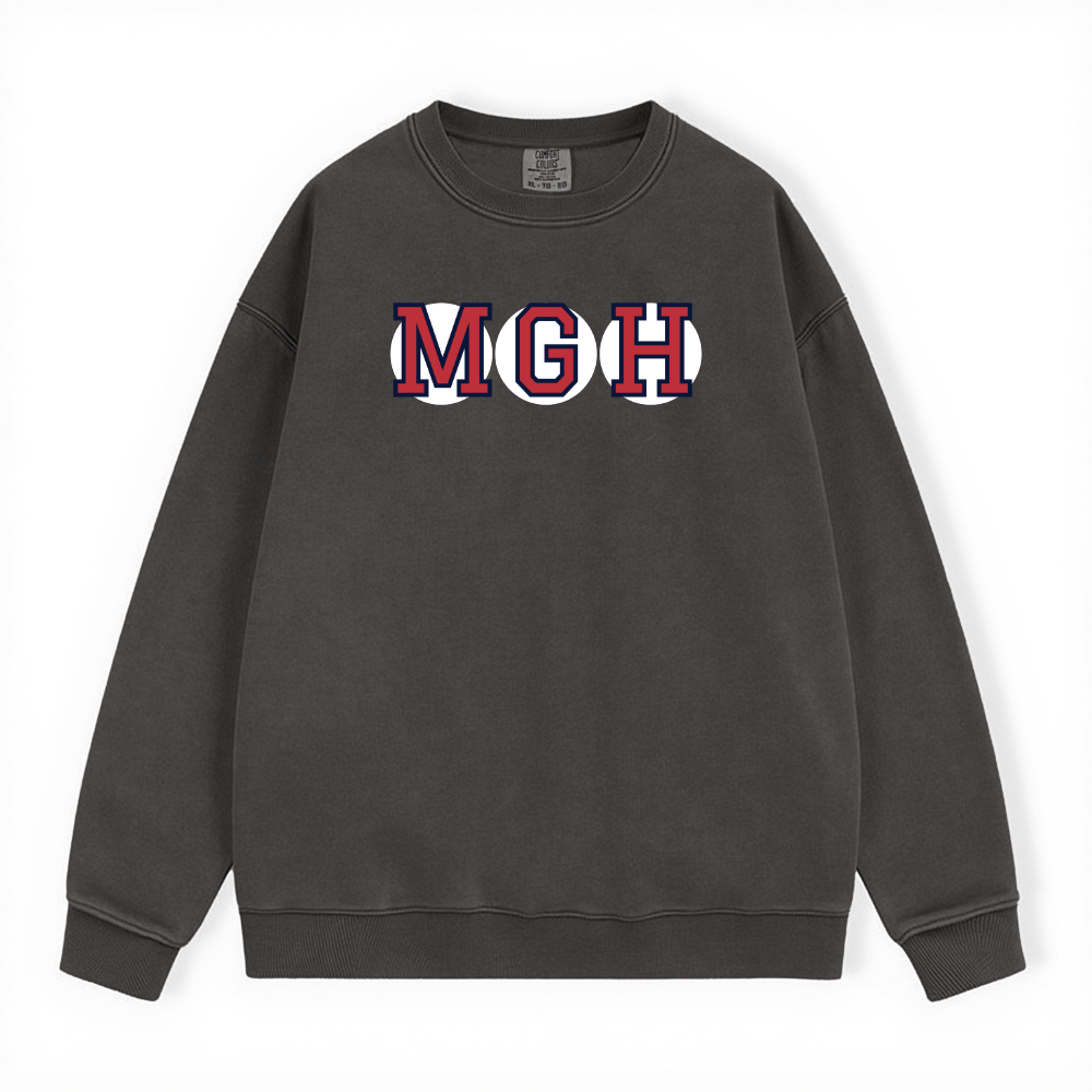 MGH RETIRED SOX LETTER CREWNECK