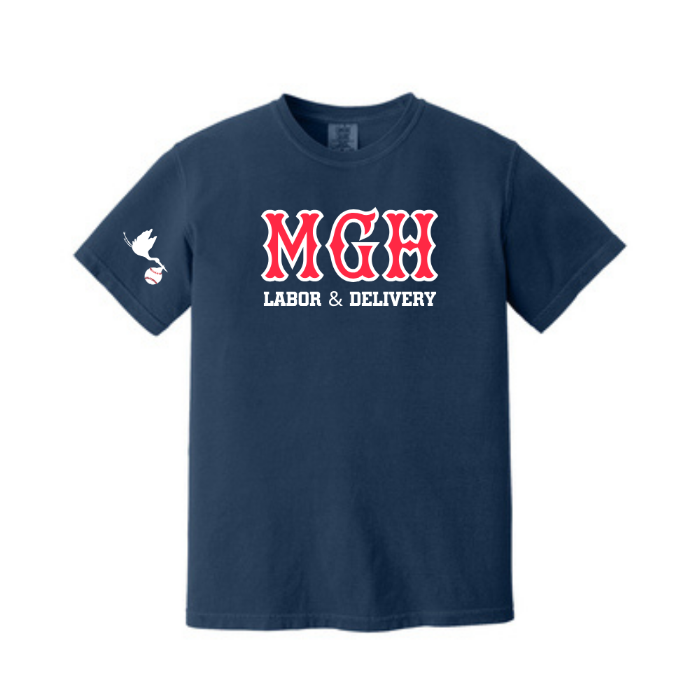 NAVY MGH BLAKE 14 NURSES NIGHT TEE - CLEARANCE