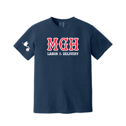 NAVY MGH BLAKE 14 NURSES NIGHT TEE - CLEARANCE