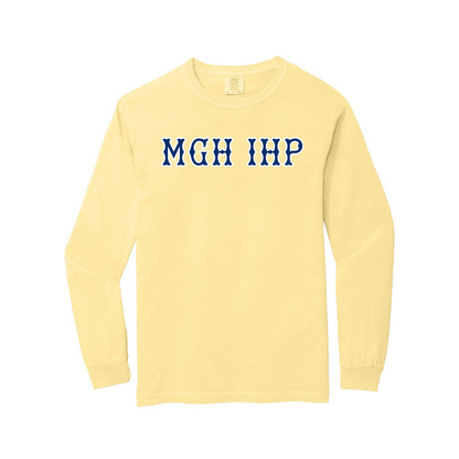 MGH IHP NAVY SOX LETTERS LONG SLEEVE