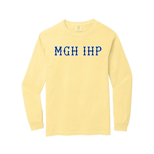 MGH IHP NAVY SOX LETTERS LONG SLEEVE