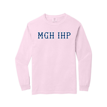 MGH IHP NAVY SOX LETTERS LONG SLEEVE