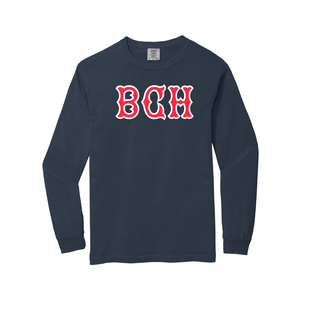 BCH SOX LETTERS LONG SLEEVE