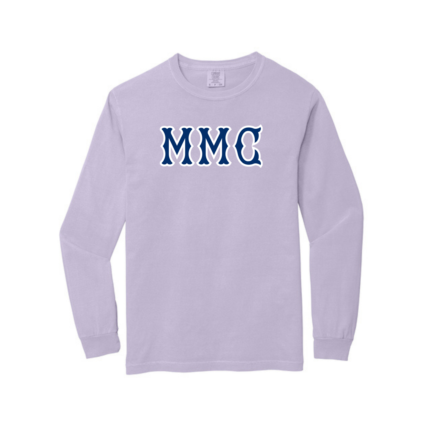 MMC NAVY SOX LETTERS LONG SLEEVE