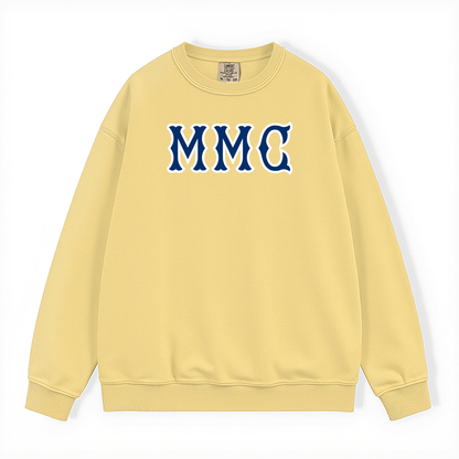 MMC NAVY SOX LETTERS CREWNECK