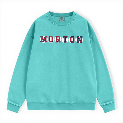 MORTON RETIRED SOX LETTERS CREWNECK