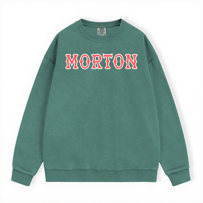 MORTON SOX LETTERS CREWNECK