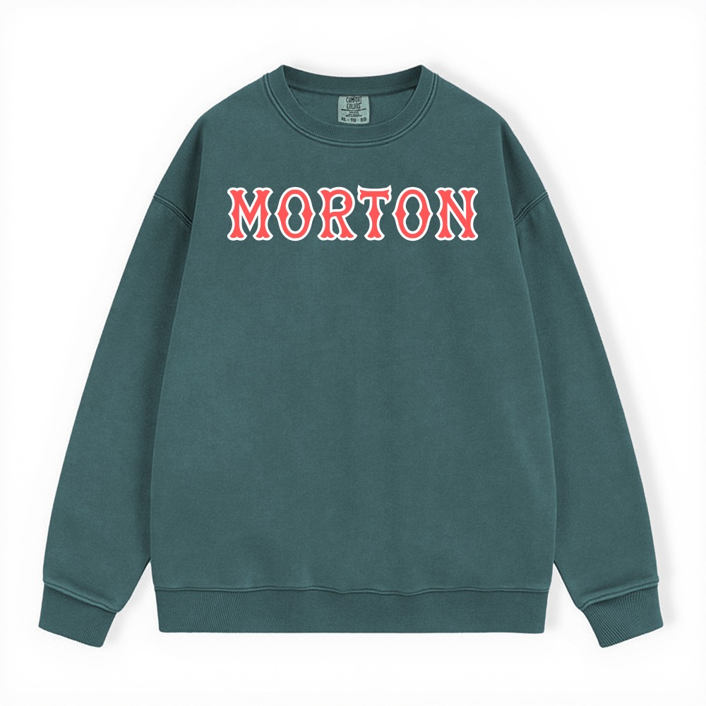 MORTON SOX LETTERS CREWNECK