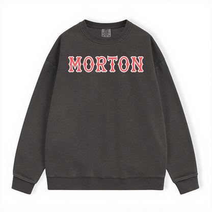 MORTON SOX LETTERS CREWNECK