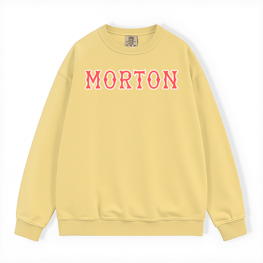 MORTON SOX LETTERS CREWNECK