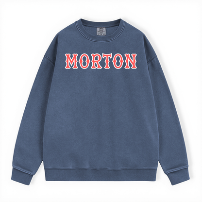 MORTON SOX LETTERS CREWNECK