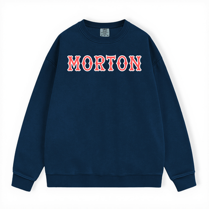 MORTON SOX LETTERS CREWNECK