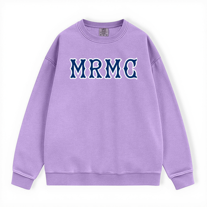 MRMC NAVY SOX LETTERS CREWNECK