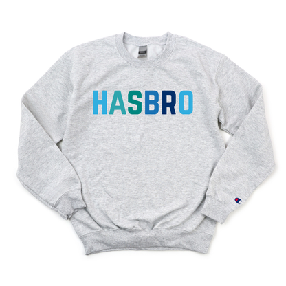 MULTICOLOR BLUE HASBRO CHAMPION CREWNECK