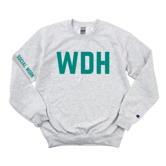 WDH SOCIAL WORK CHAMPION CREWNECK