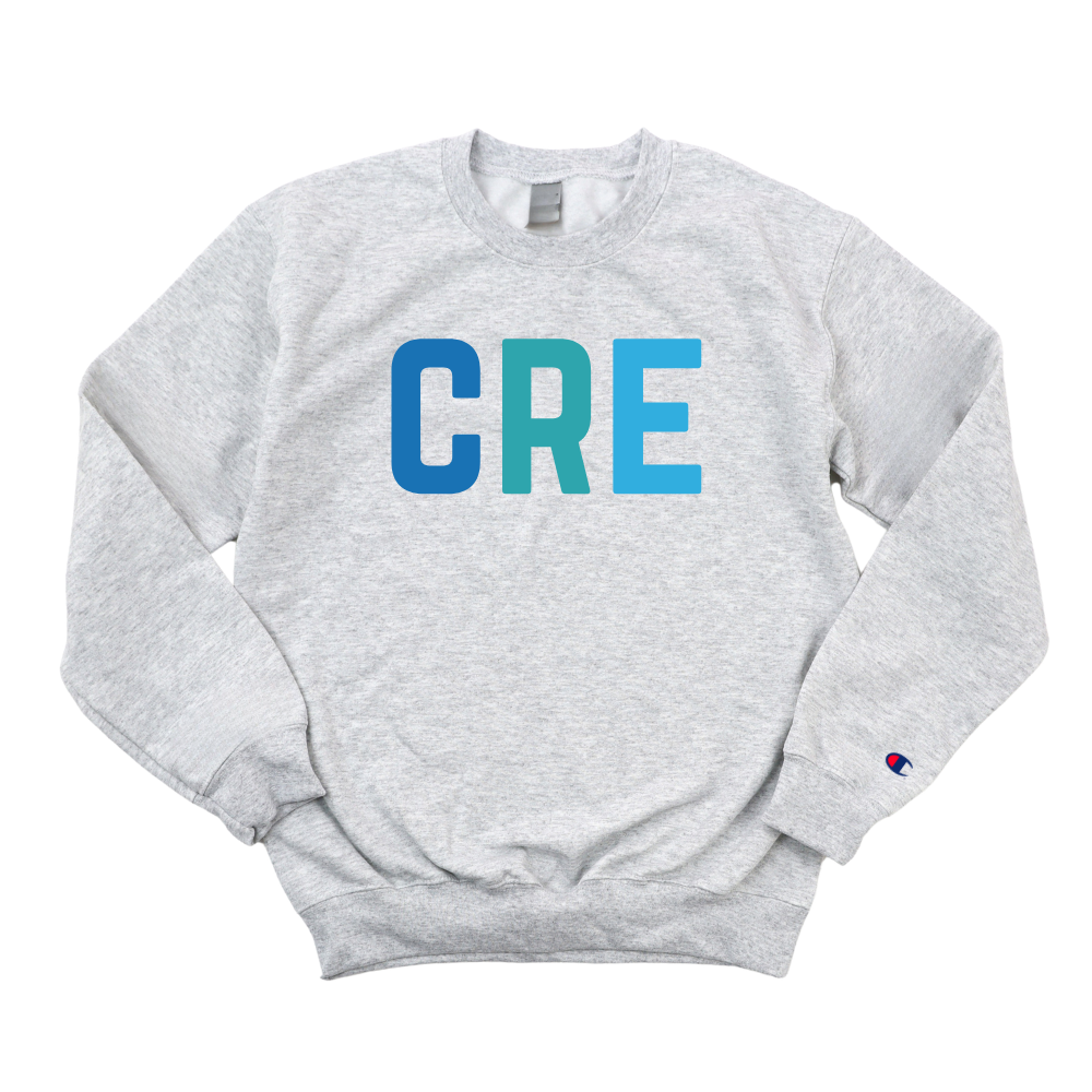 MULTICOLOR BLUE CRE CHAMPION CREWNECK