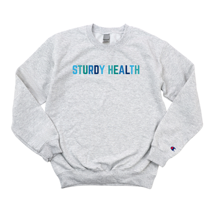 MULTICOLOR BLUE STURDY CHAMPION CREWNECK