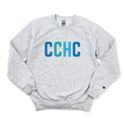 MULTICOLOR BLUE CCHC CHAMPION CREWNECK