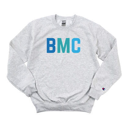 MULTICOLOR BLUE BMC CHAMPION CREWNECK
