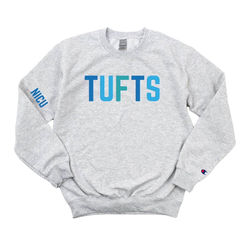 TUFTS NICU CHAMPION CREWNECK