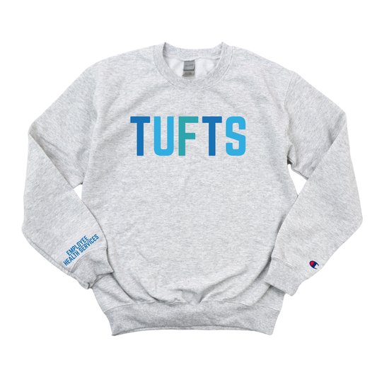 TUFTS EMPLOYEE HEALTH SERVICES CHAMPION CREWNECK