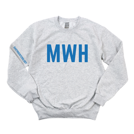 ROYAL BLUE MWH GASTROENTEROLOGY CHAMPION CREWNECK