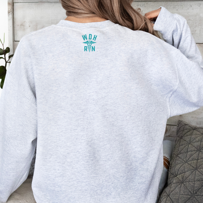 TEAL WDH EMERGENCY DEPARTMENT - CHAMPION CREWNECK