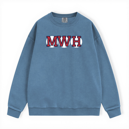 MWH RETIRED SOX LETTER CREWNECK