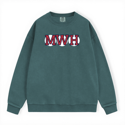 MWH RETIRED SOX LETTER CREWNECK