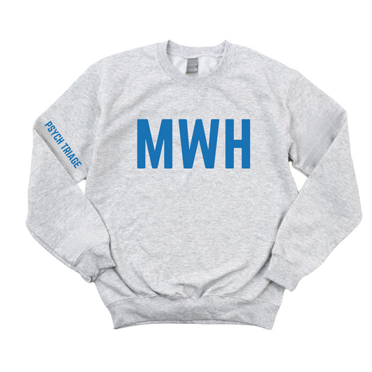 ROYAL BLUE MWH LICSW - PSYCH TRIAGE CHAMPION CREWNECK