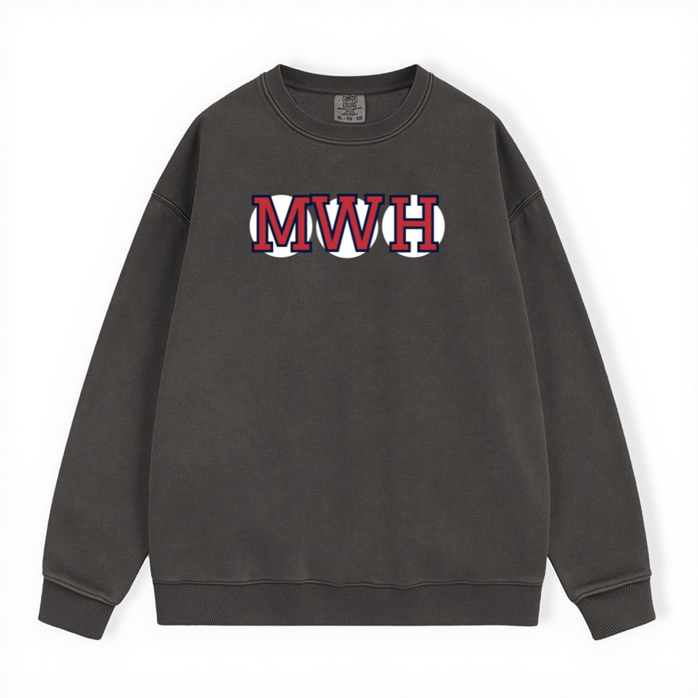 MWH RETIRED SOX LETTER CREWNECK