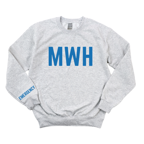 ROYAL BLUE MWH EMERGENCY CHAMPION CREWNECK
