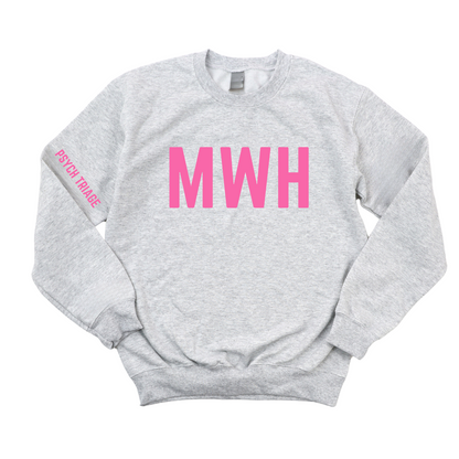 PINK MWH LICSW - PSYCH TRIAGE CHAMPION CREWNECK