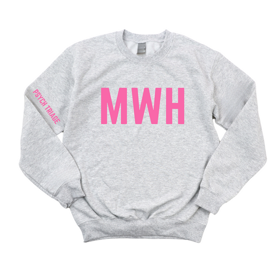 PINK MWH LICSW - PSYCH TRIAGE CHAMPION CREWNECK