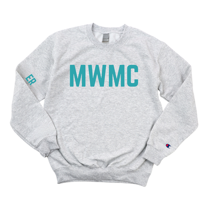 TEAL MWMC ER RN CHAMPION CREWNECK