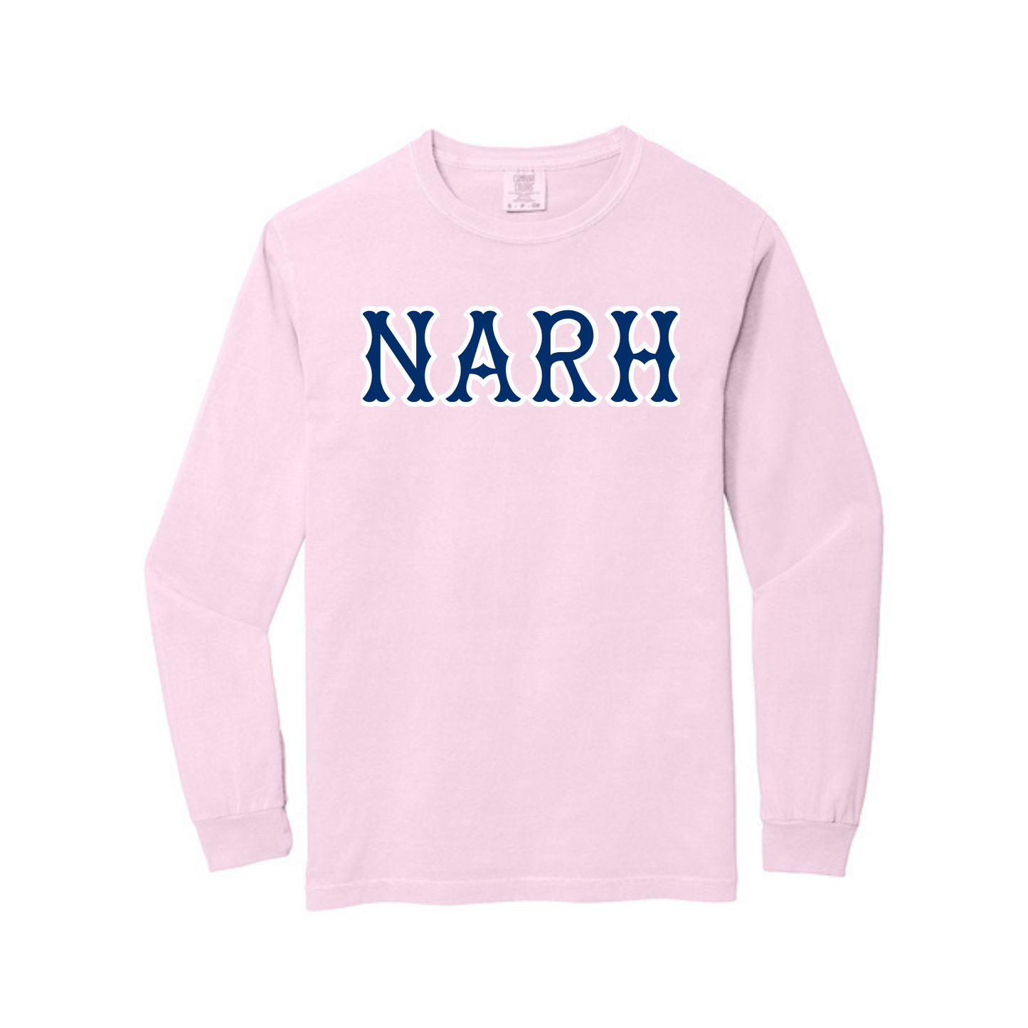 NARH NAVY SOX LETTERS LONG SLEEVE