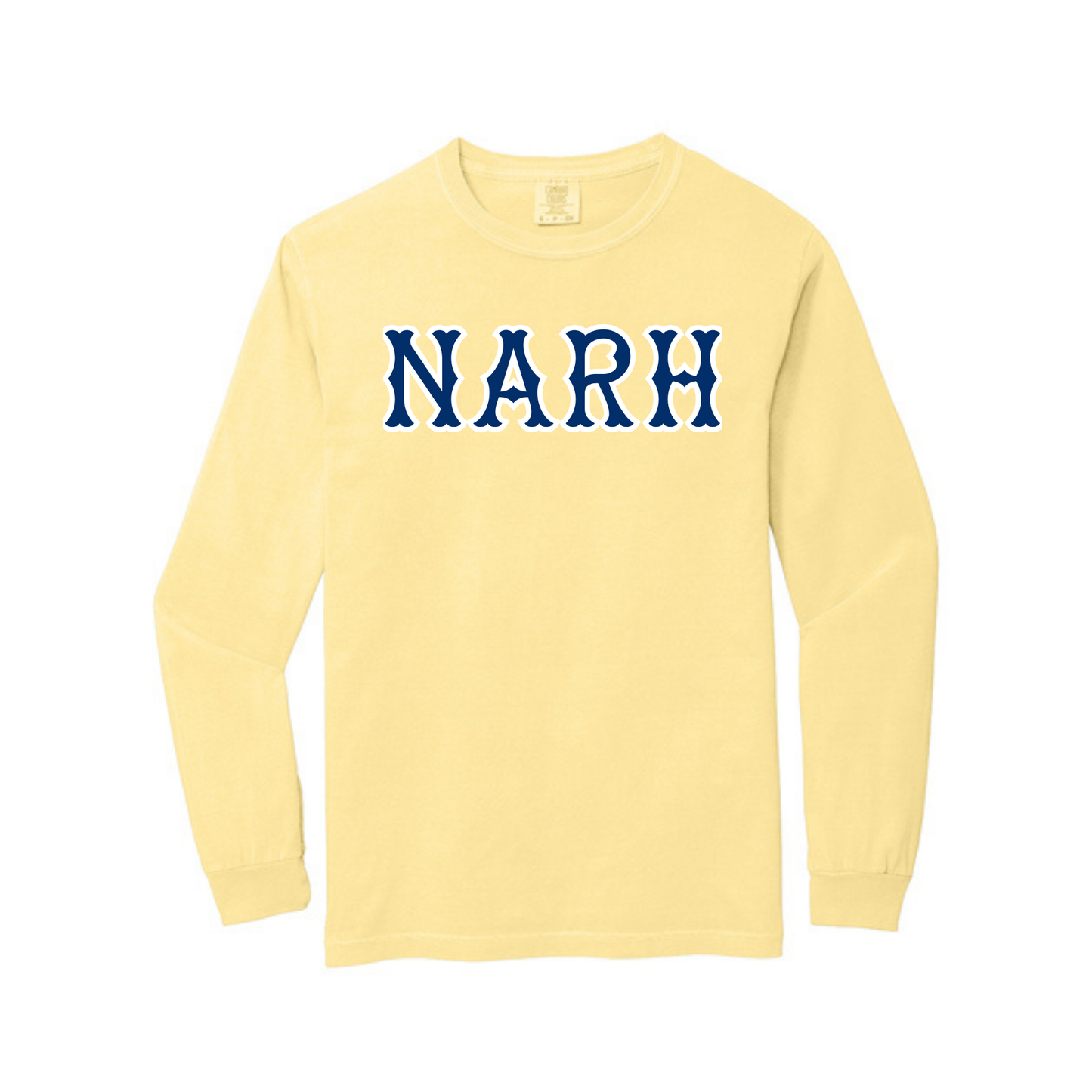 NARH NAVY SOX LETTERS LONG SLEEVE