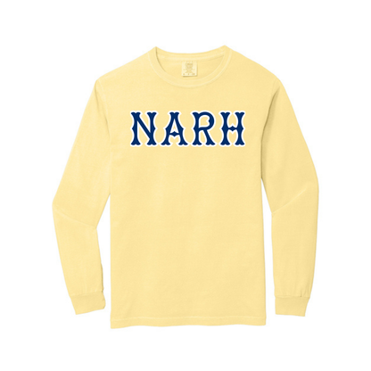 NARH NAVY SOX LETTERS LONG SLEEVE