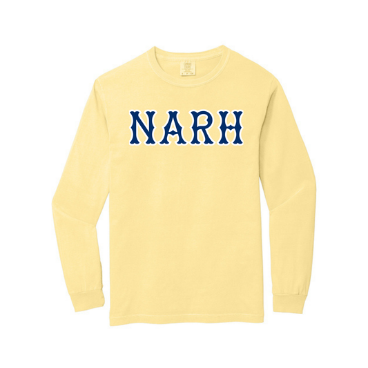 NARH NAVY SOX LETTERS LONG SLEEVE