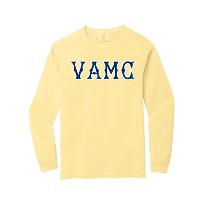 VAMC NAVY SOX LETTERS LONG SLEEVE