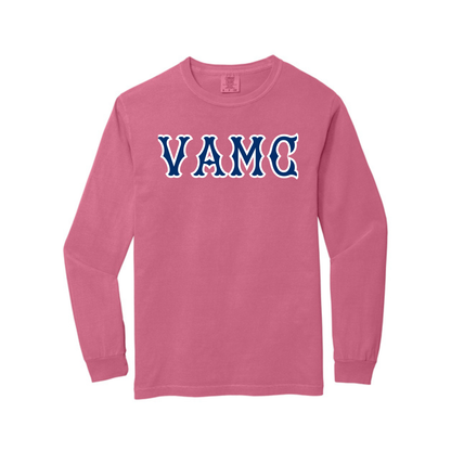 VAMC NAVY SOX LETTERS LONG SLEEVE
