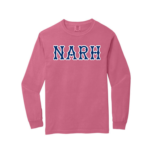 NARH NAVY SOX LETTERS LONG SLEEVE