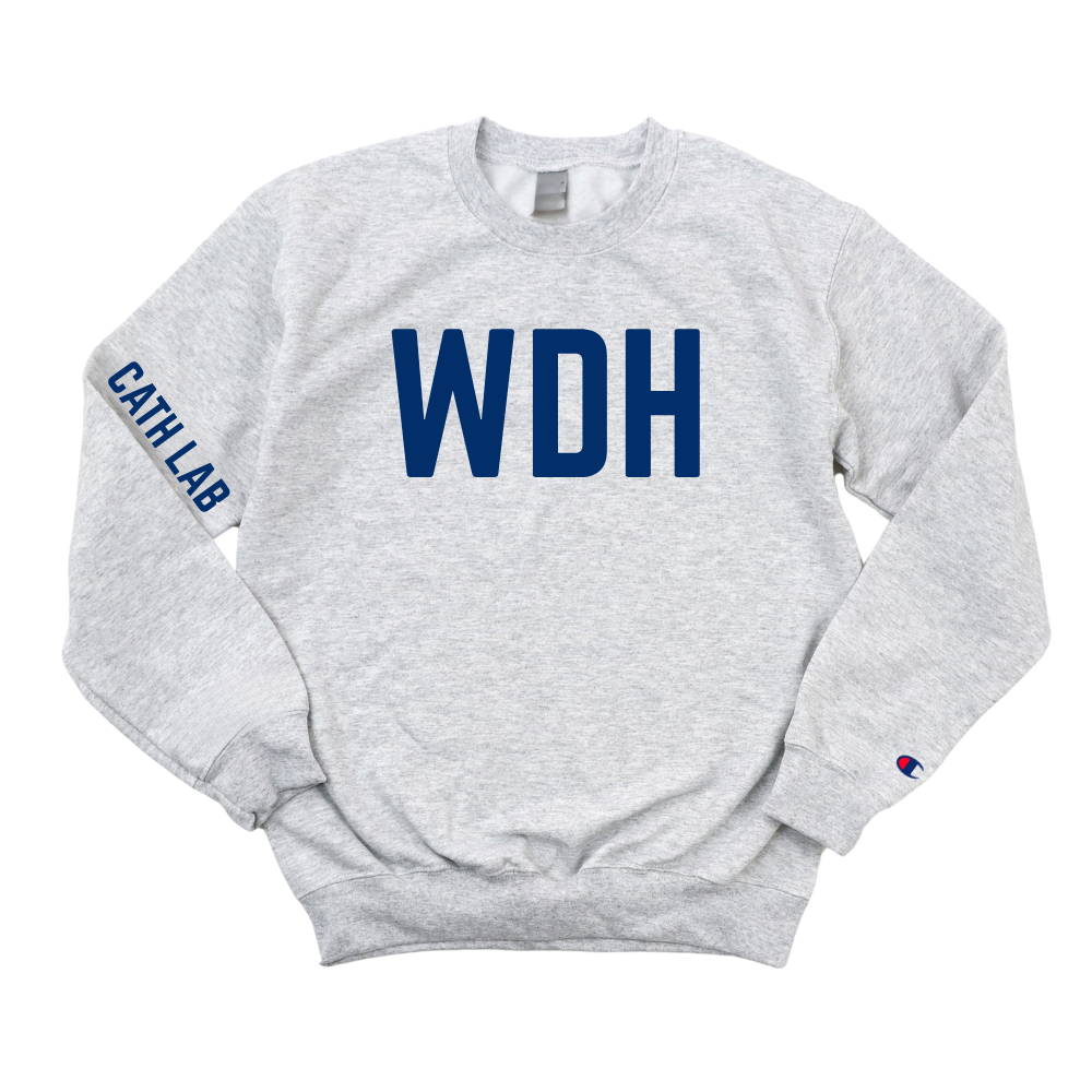 NAVY WDH CATH LAB - CHAMPION CREWNECK
